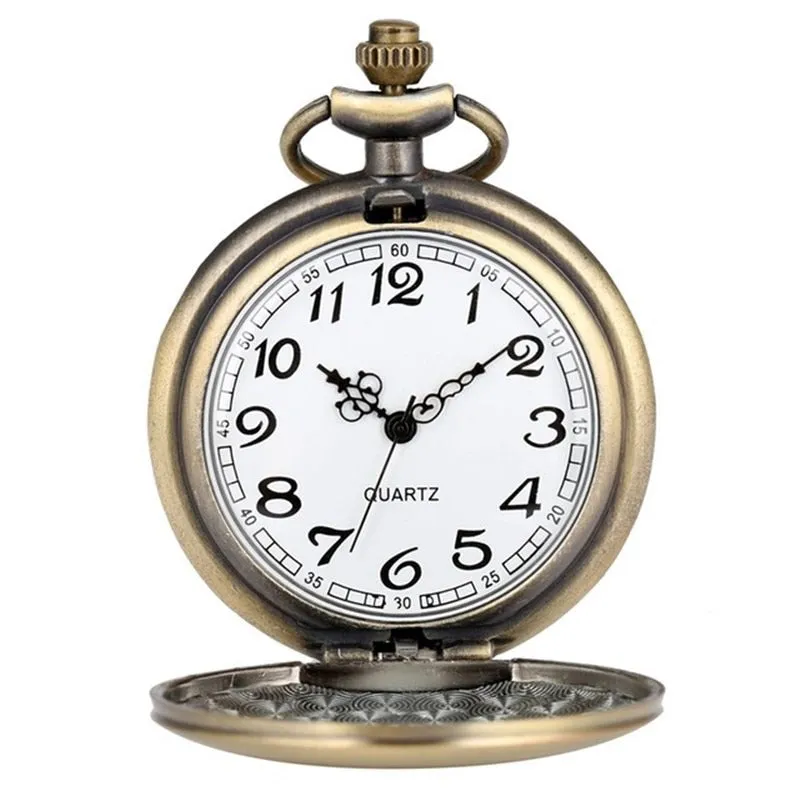 Pendant Pocket Watch Modern Arabic Number Analog