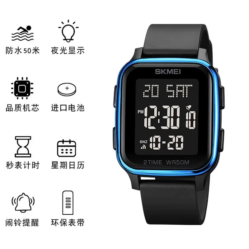 Personal Korean Style Sports High School Youth Luminous Watch
