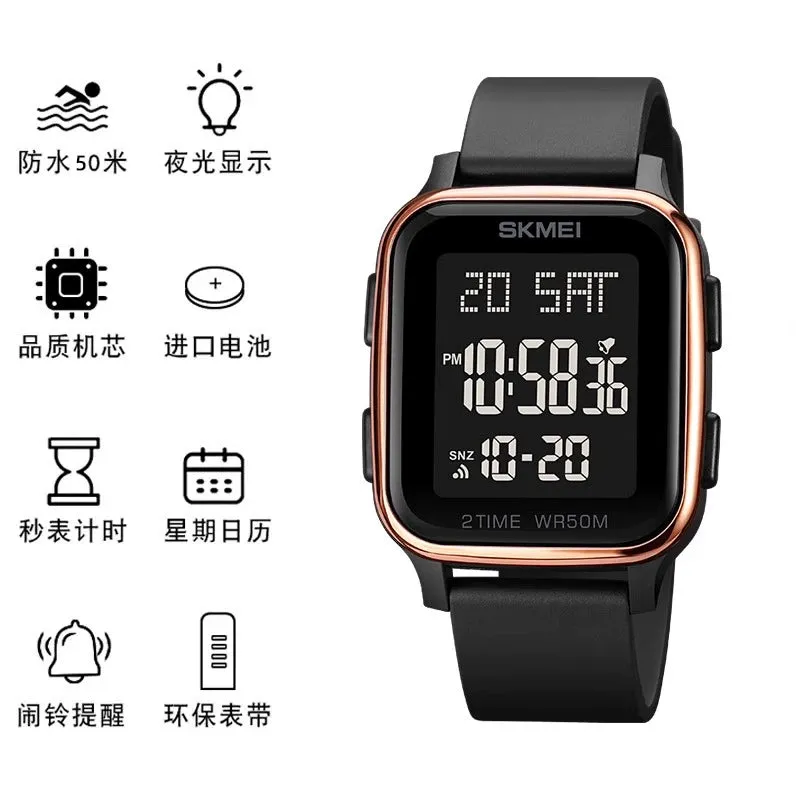 Personal Korean Style Sports High School Youth Luminous Watch