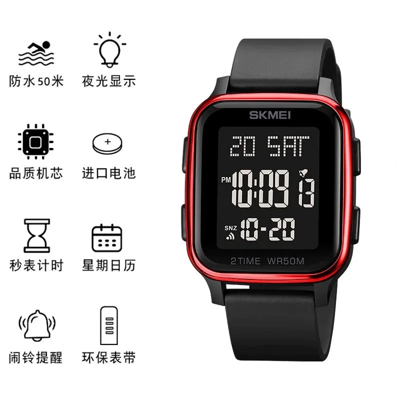 Personal Korean Style Sports High School Youth Luminous Watch