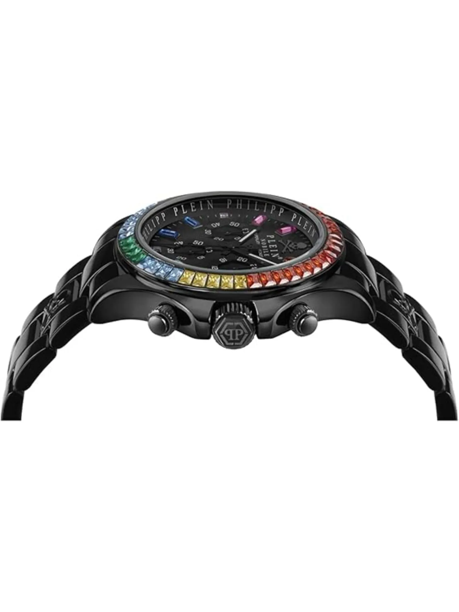 Philipp Plein Men 43 mm Size Black Dial Analog Watch - PWCAA0721