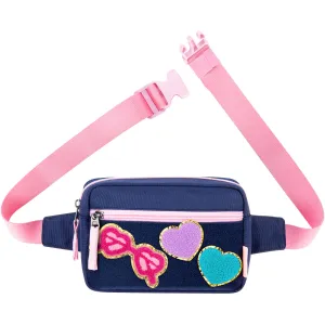 Pink & Blue DIY Fanny Pack