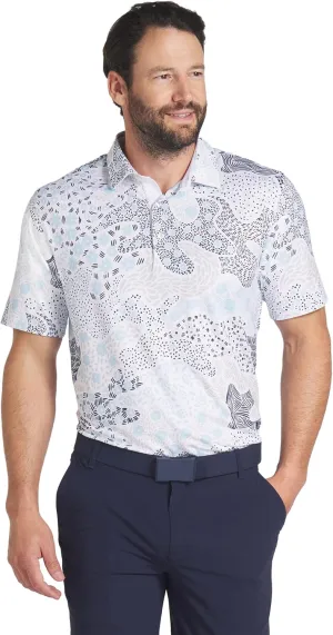 PUMA Men's Cloudspun Bloom Camo Polo