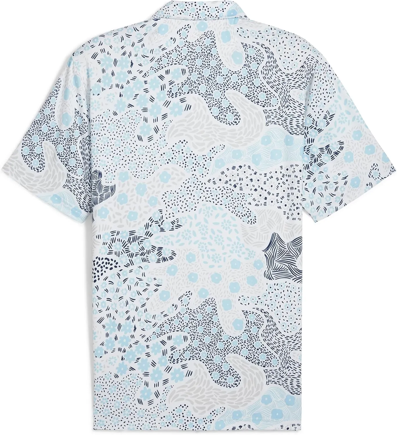 PUMA Men's Cloudspun Bloom Camo Polo