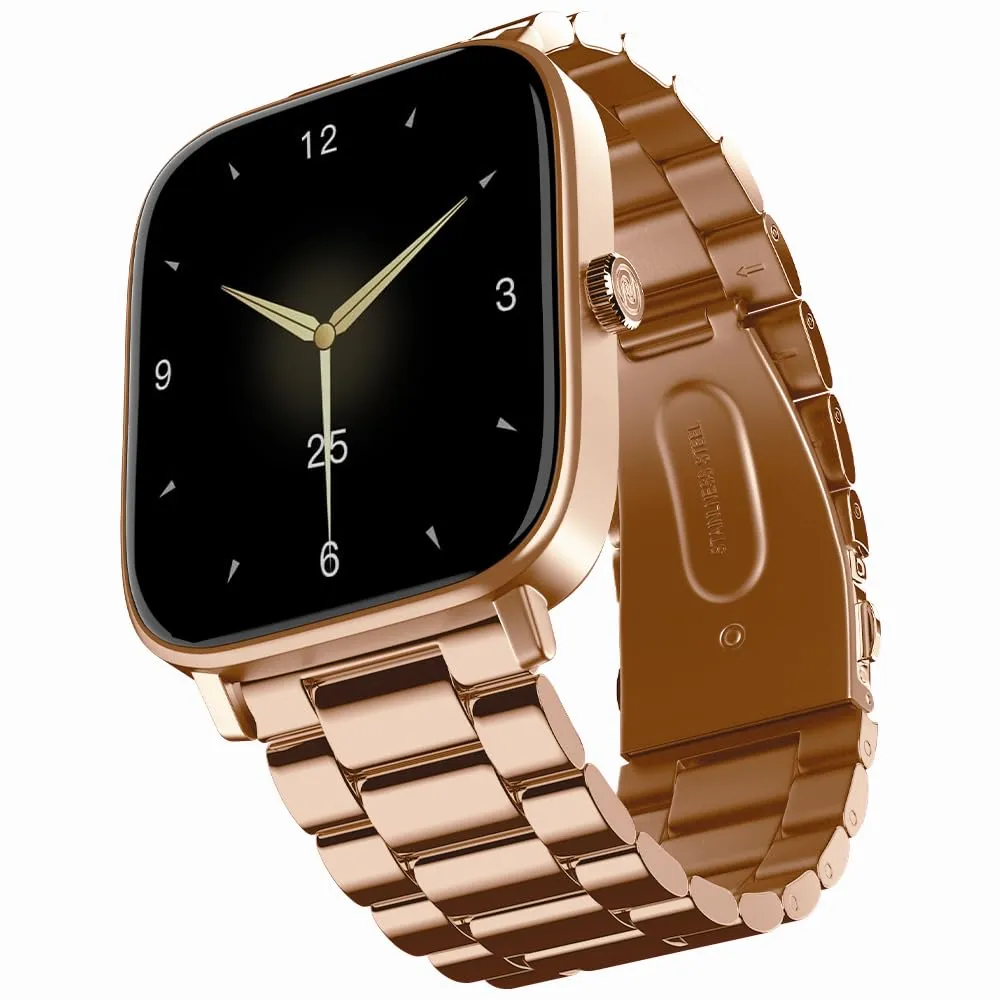 (Refurbished) Noise ColorFit Quad Call Smartwatch - Elite Rose Gold