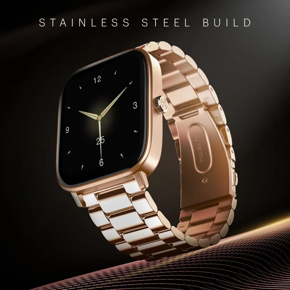 (Refurbished) Noise ColorFit Quad Call Smartwatch - Elite Rose Gold