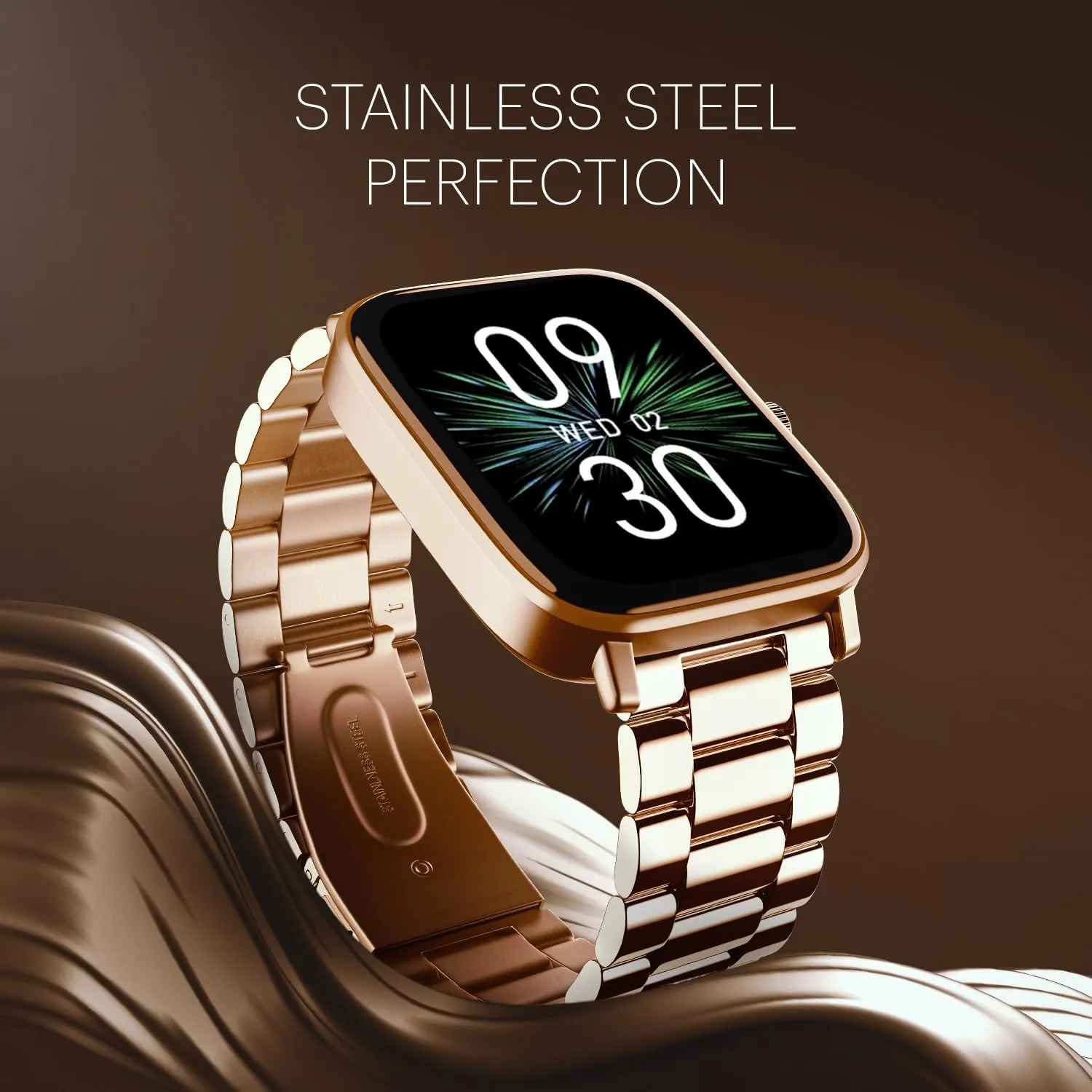 (Refurbished) Noise ColorFit Quad Call Smartwatch - Elite Rose Gold