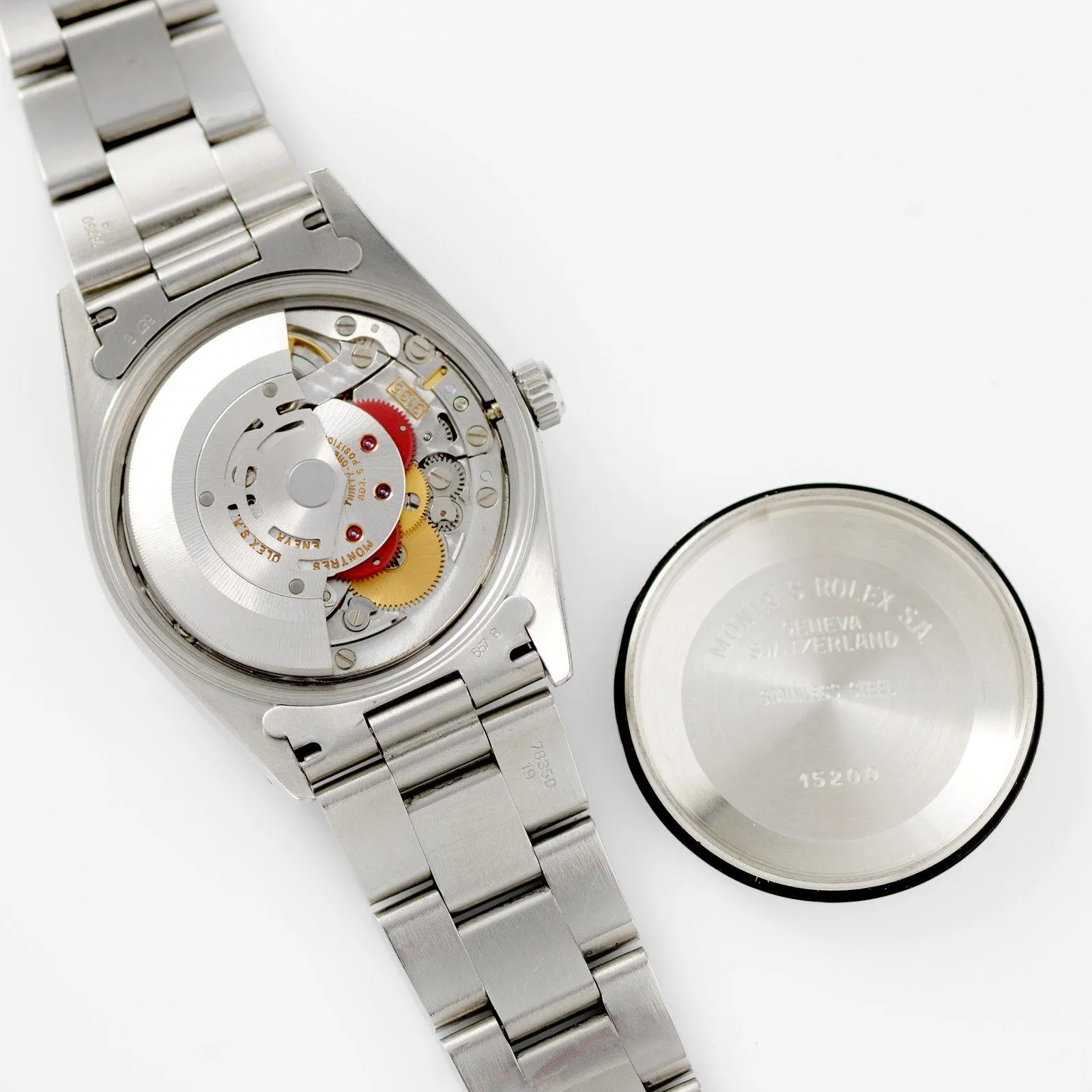 Rolex Date Reference 15200 White Porcelain Dial