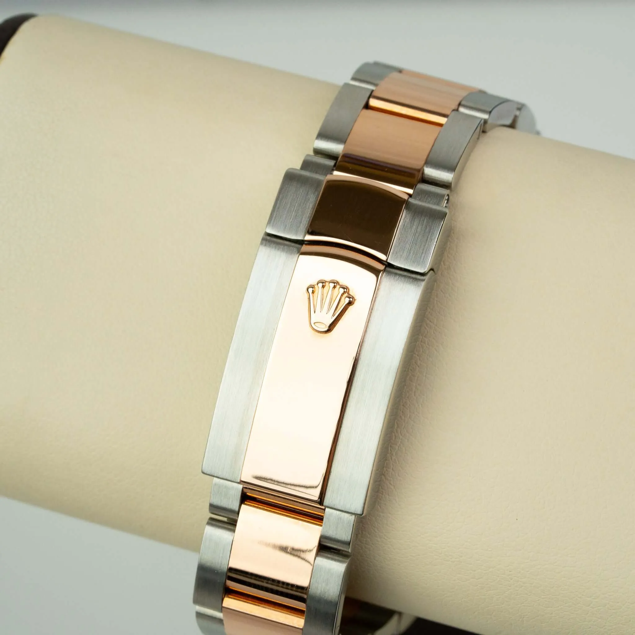 Rolex Datejust 41mm Two Tone Rose, Chocolate Dial & Oyster Band - 16301