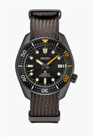 Seiko Prospex Sea The Black Series Limited Edition 1968 Mechanical Diver’s Modern Re-interpretation SPB255