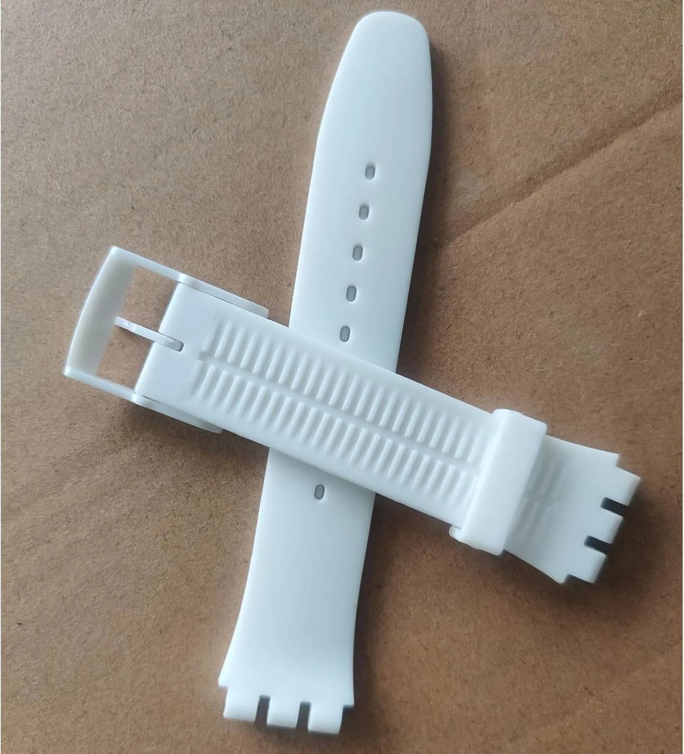 Silicone Band for Swatch 17mm 19mm 20mm, Replacement Waterproof Wristband Watch Strap for Swatch 20mm/19mm/17mm for Women Men