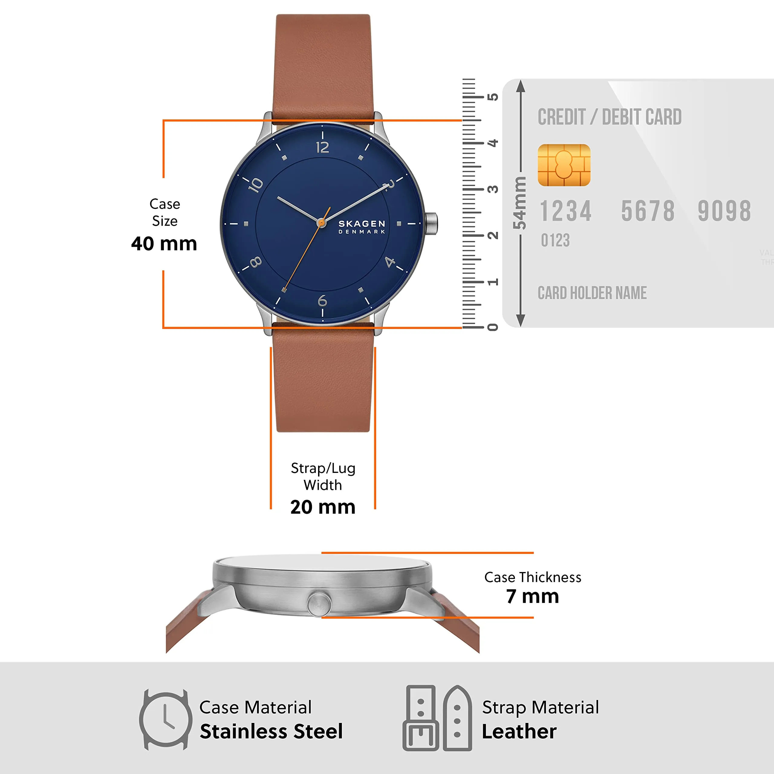Skagen Men's Riis Quartz Watch