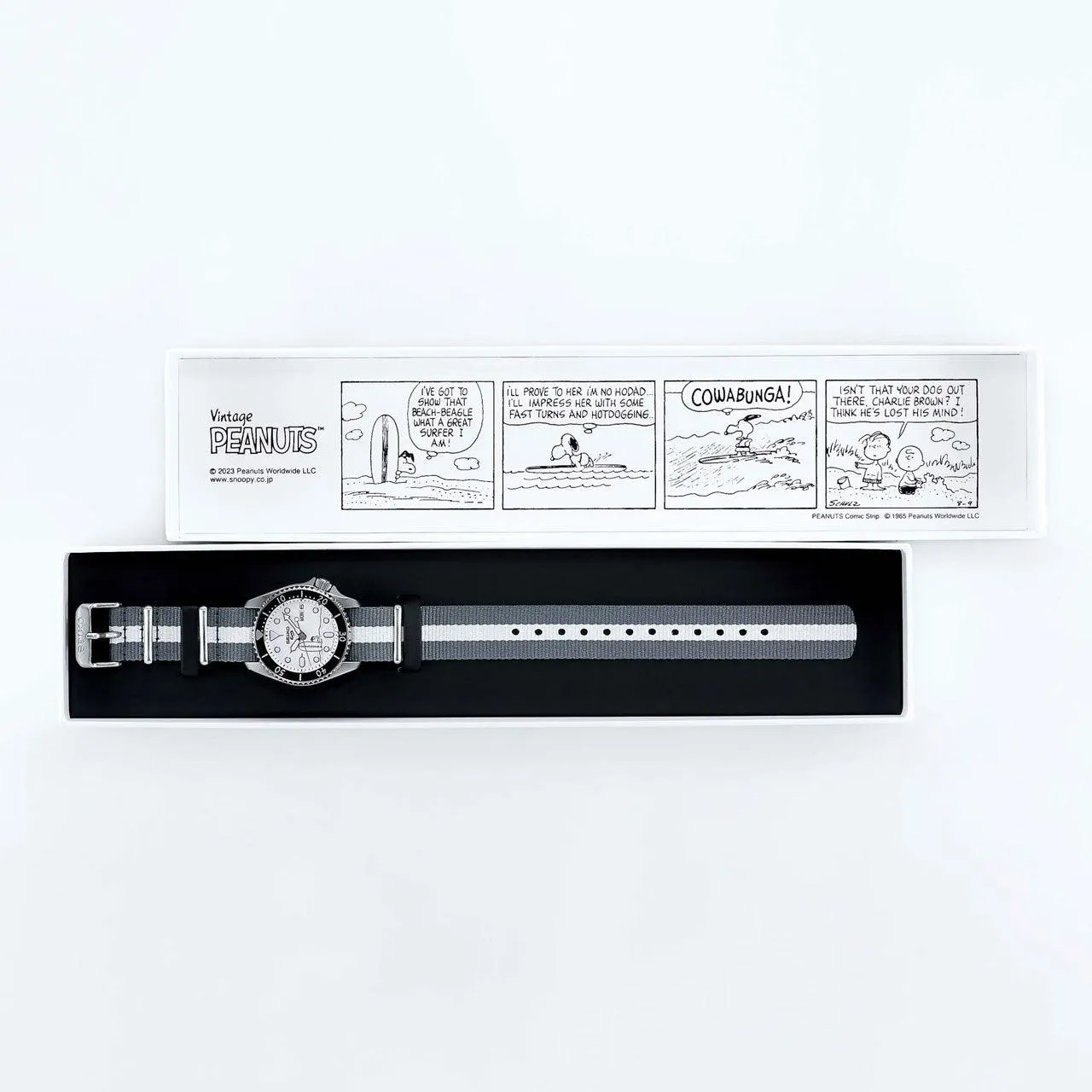 SRPK25K - Seiko 5 Sports x Peanuts ‘Surfboard’ Limited Edition
