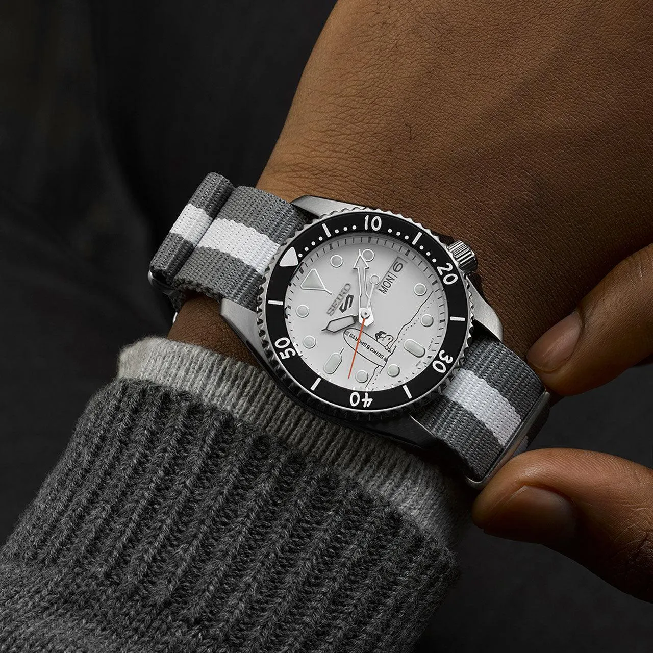 SRPK25K - Seiko 5 Sports x Peanuts ‘Surfboard’ Limited Edition