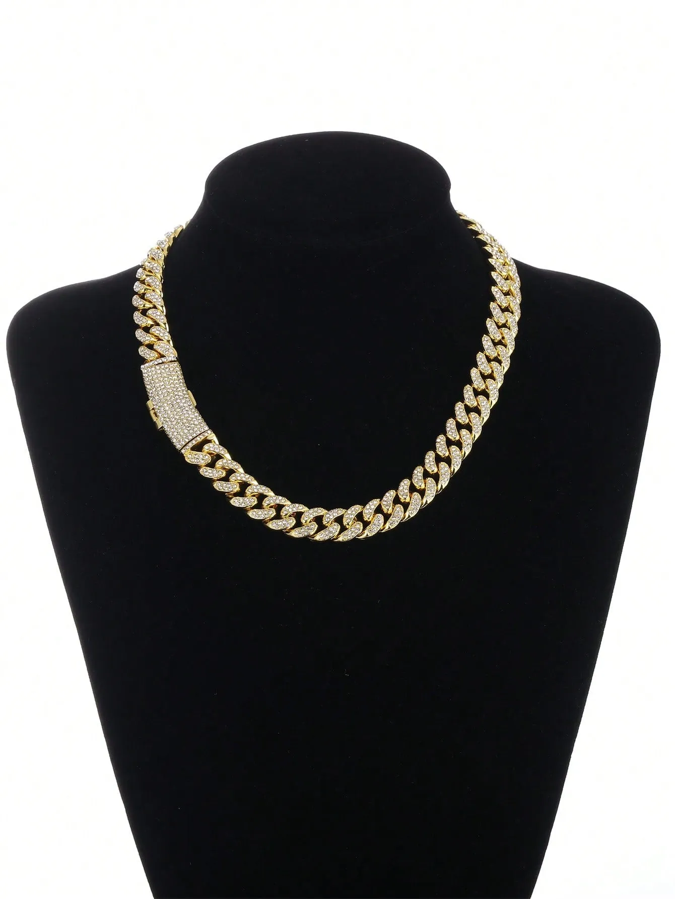 Strands Chain & 1pc Cool K Letter with Crown Pendant
