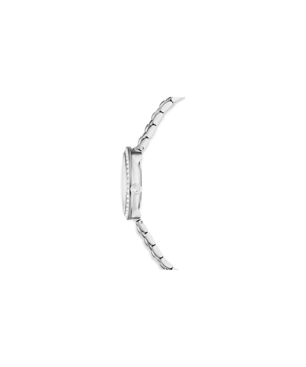 SWAROVSKI CERTA WATCH,SWISS MADE, METAL BRACELET,SILVER TONE, STAINLESS STEEL