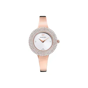 Swarovski Rose Gold-Tone Crystal Rose Watch