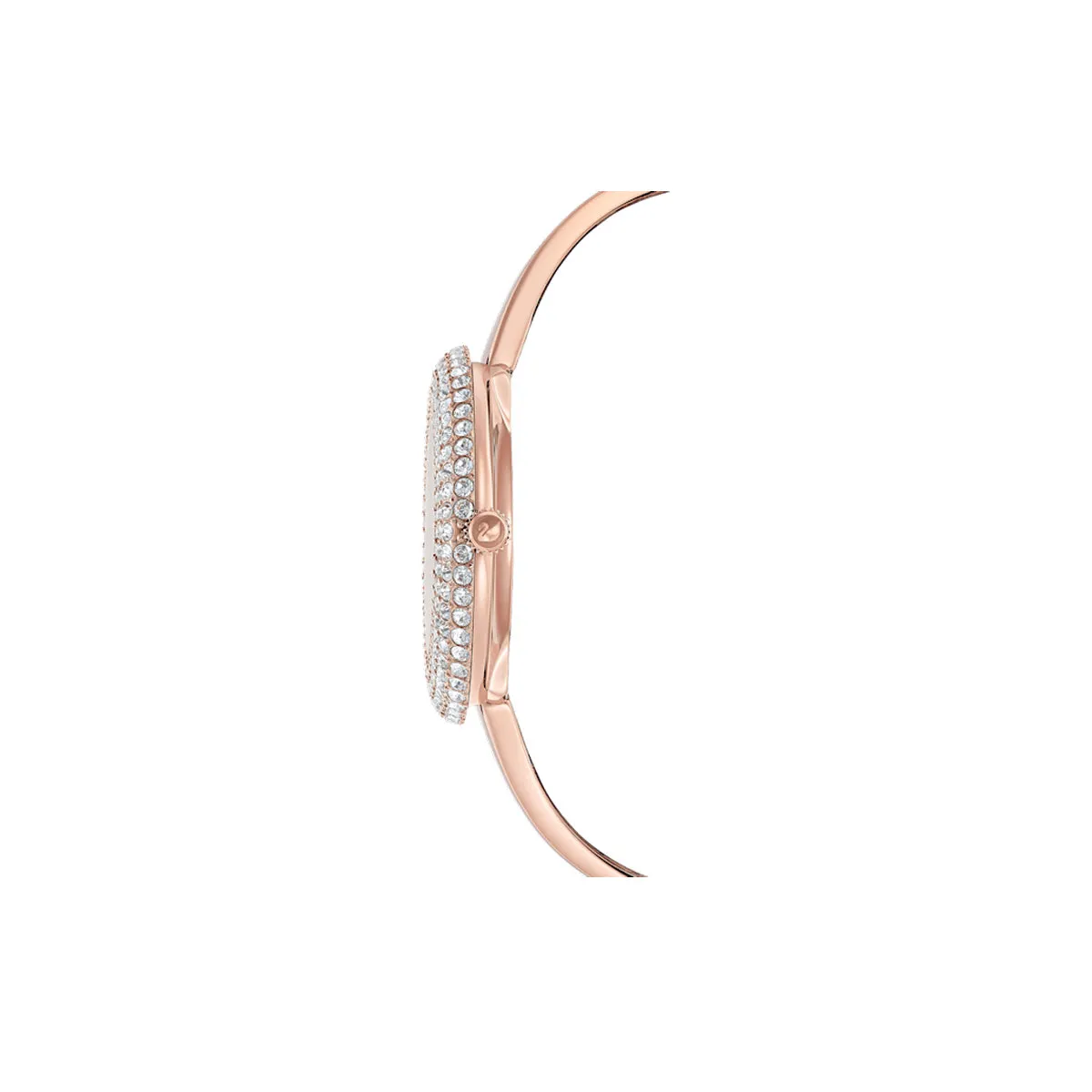 Swarovski Rose Gold-Tone Crystal Rose Watch