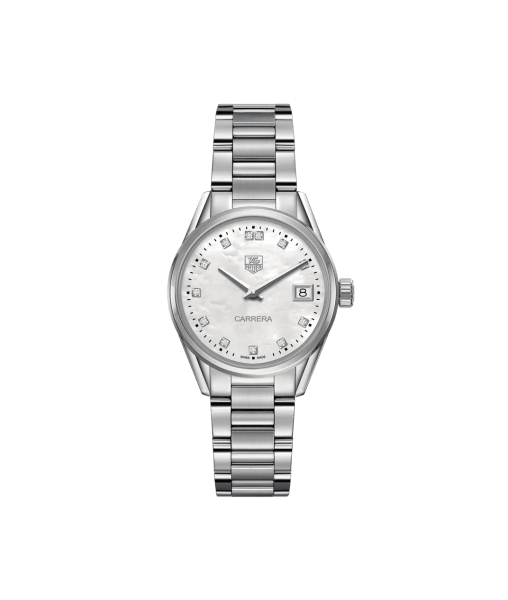 Tag Heuer Carrera Mother of Pearl Dial Ladies Watch WAR1314.BA0778