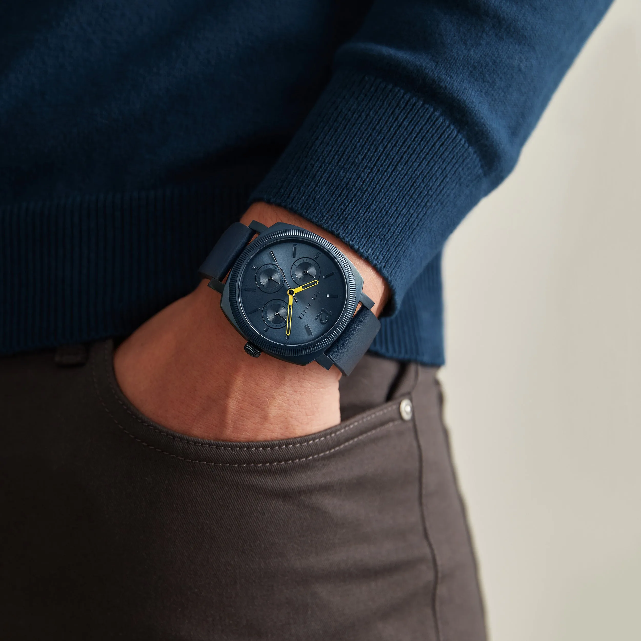 Ted Baker Blue Dial Men Watch - BKPCNF103