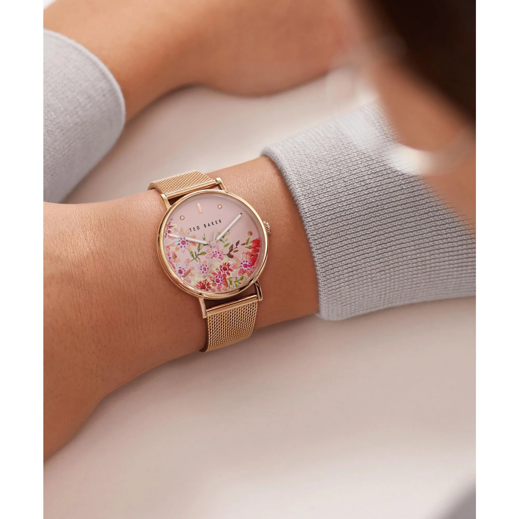 Ted Baker Champagne Dial Women Watch - BKPPHS237