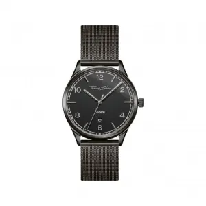 Thomas Sabo CODE Total Black Milanese Metal Watch WA0342-202-203