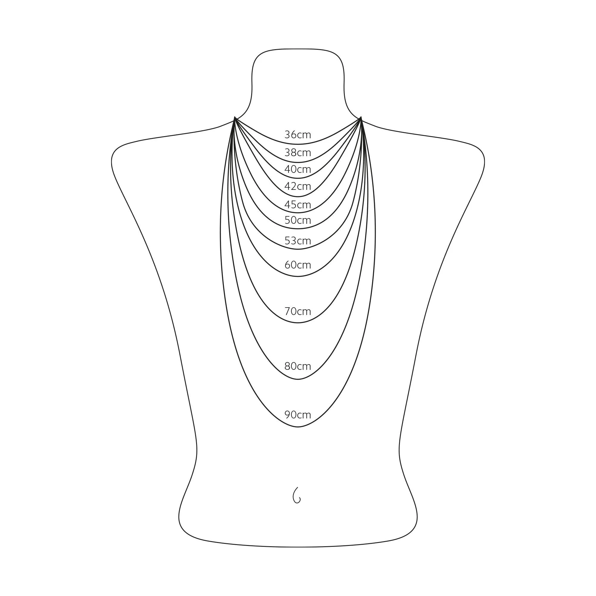 THOMAS SABO Necklace with letter pendant T and white zirconia - silver