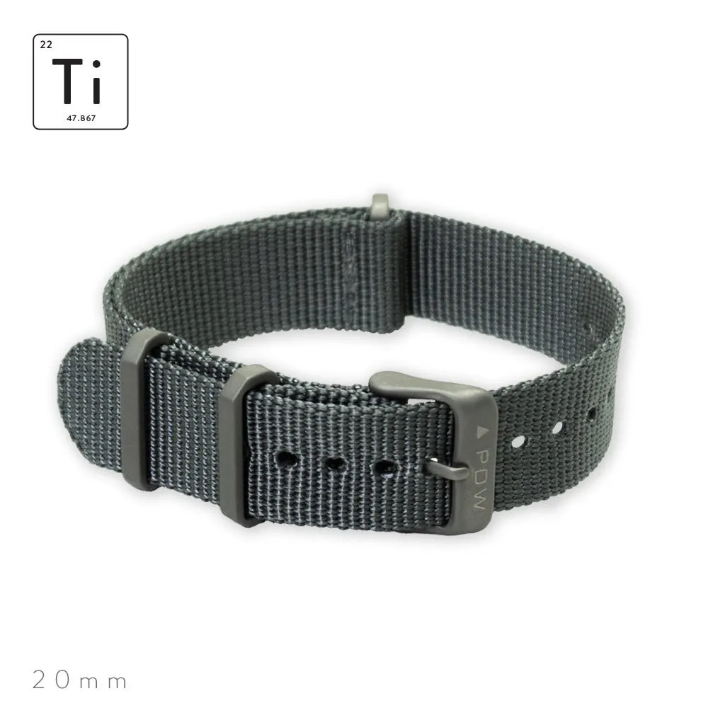 Ti-Ring Strap 20mm - Gray