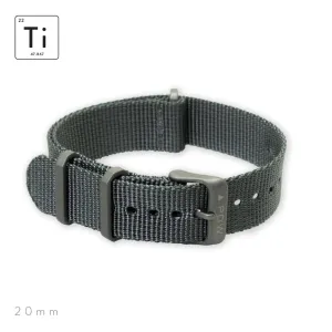 Ti-Ring Strap 20mm - Gray
