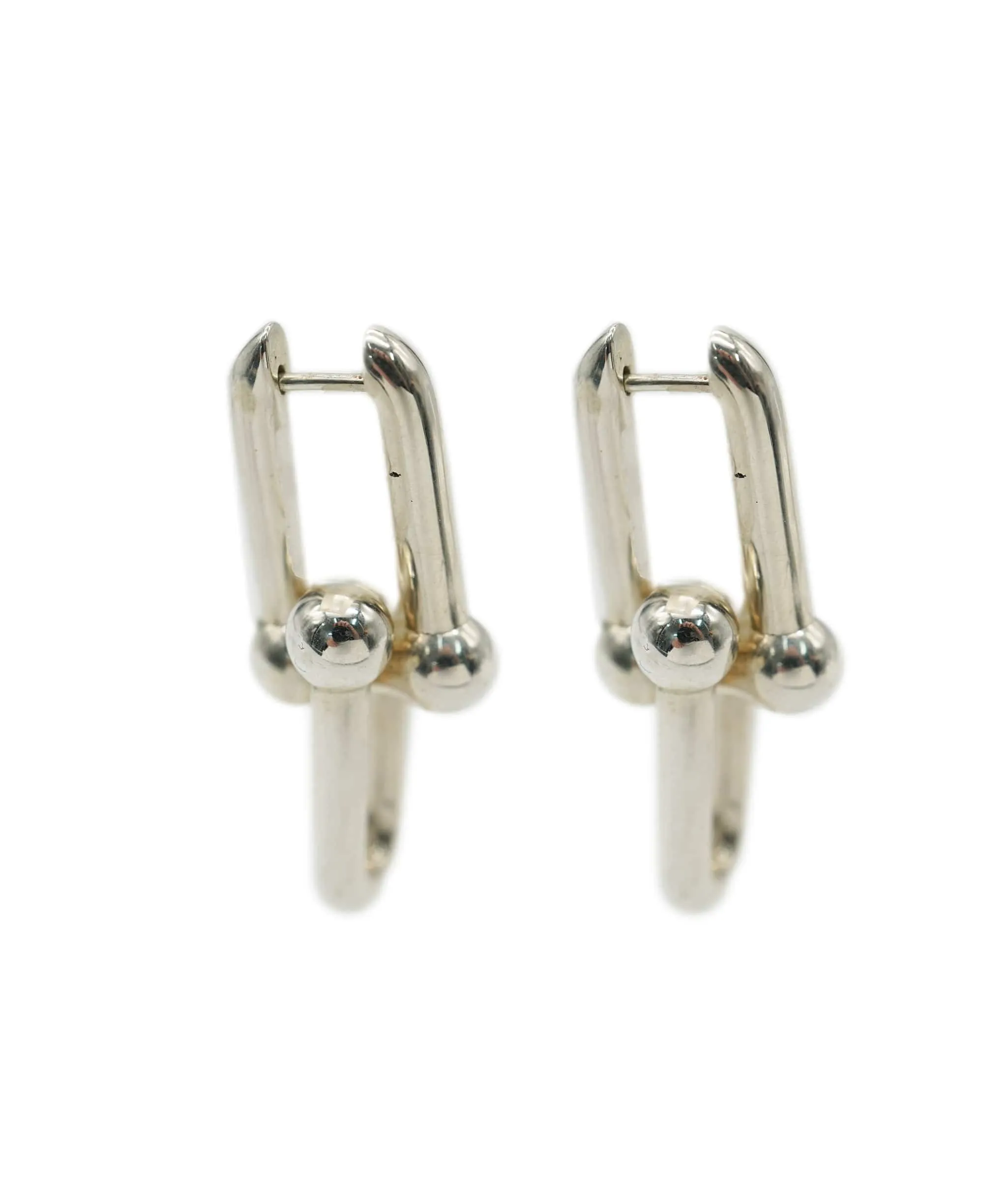 Tiffany & Co. Silver Hardware Earrings Large size UKL1415
