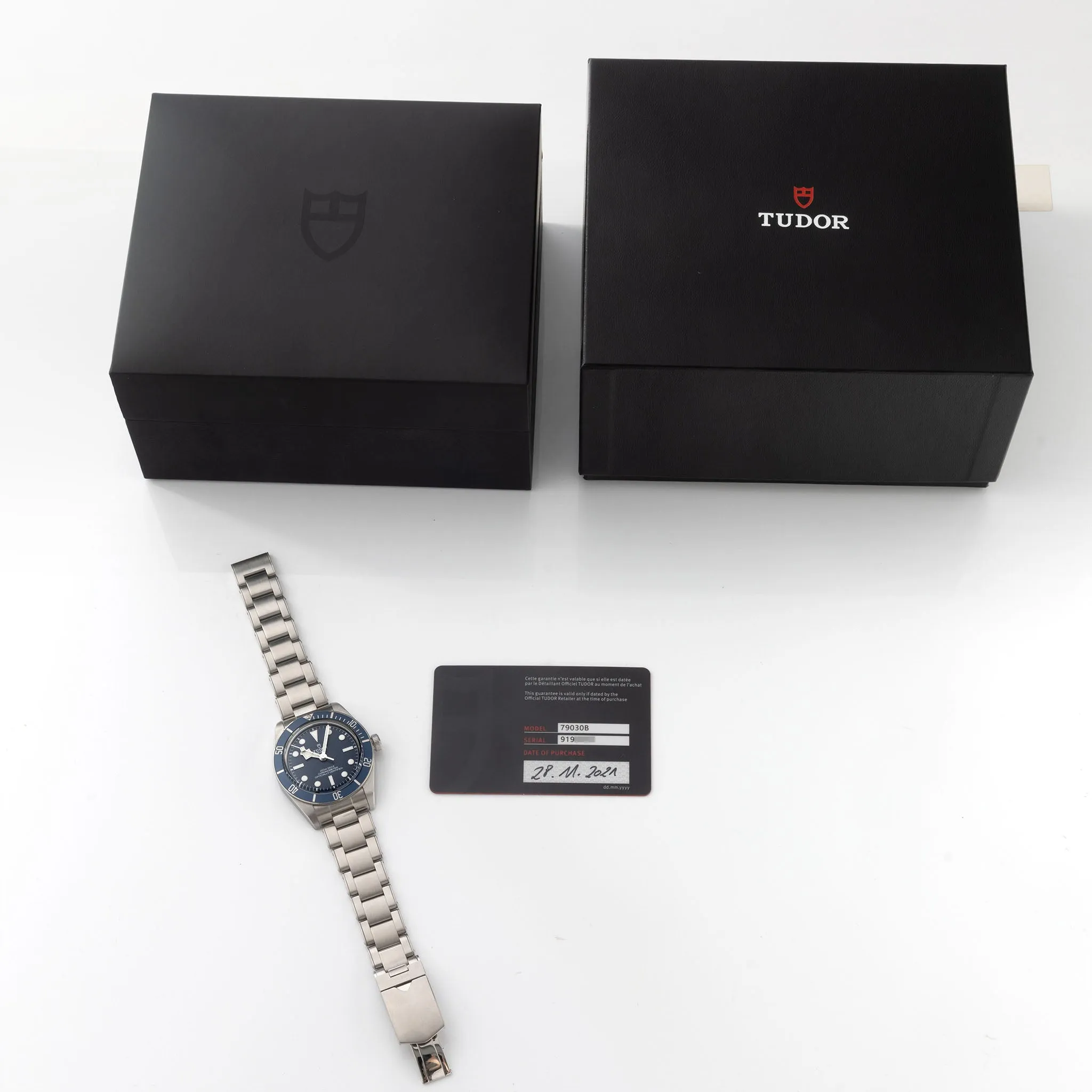 Tudor Black Bay Fifty-Eight Blue Full Set Ref 79030B