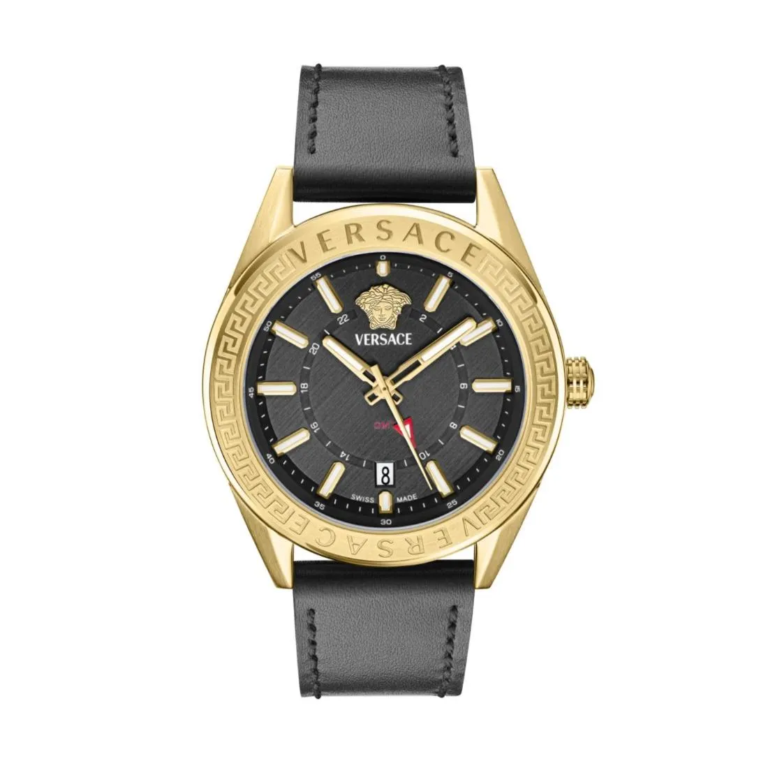 Versace Special Edition 42 mm Size Black Dial Men Analog Watch - VEAFA0224