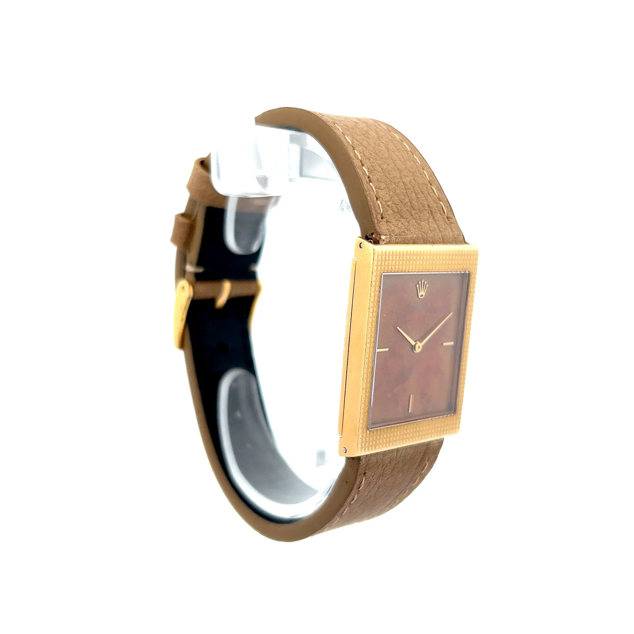 Vintage Rolex Cellini Watch in 18k Yellow Gold