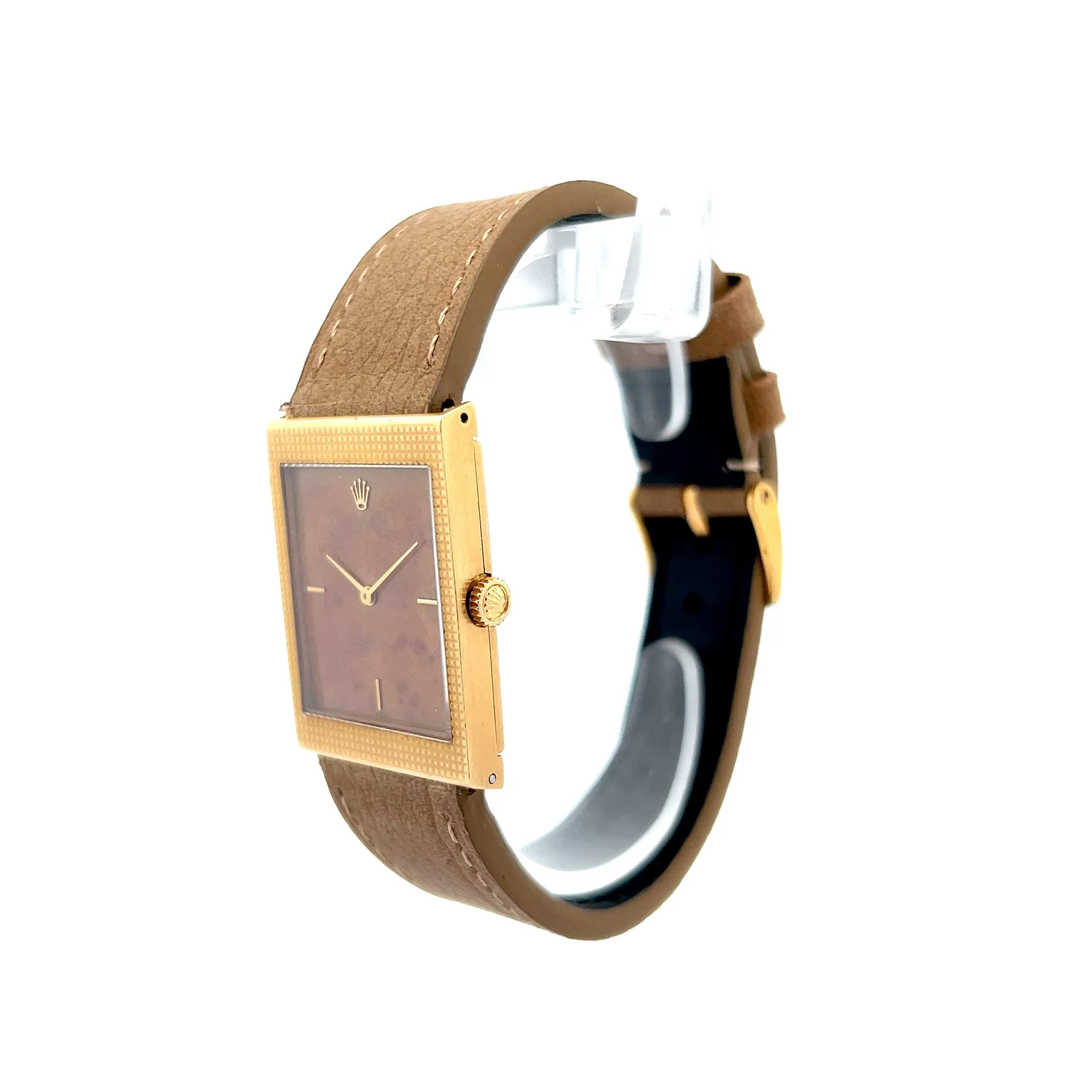 Vintage Rolex Cellini Watch in 18k Yellow Gold