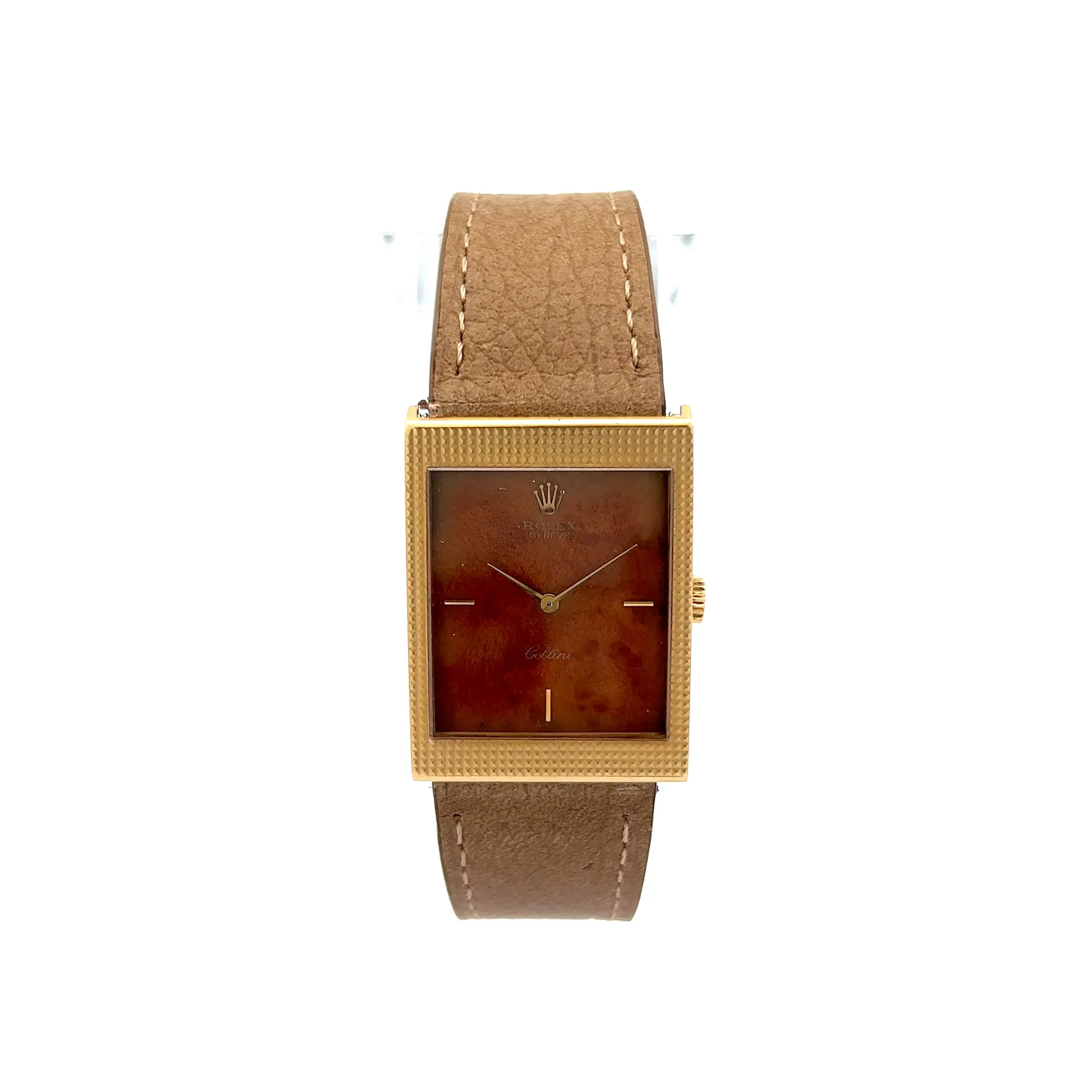 Vintage Rolex Cellini Watch in 18k Yellow Gold