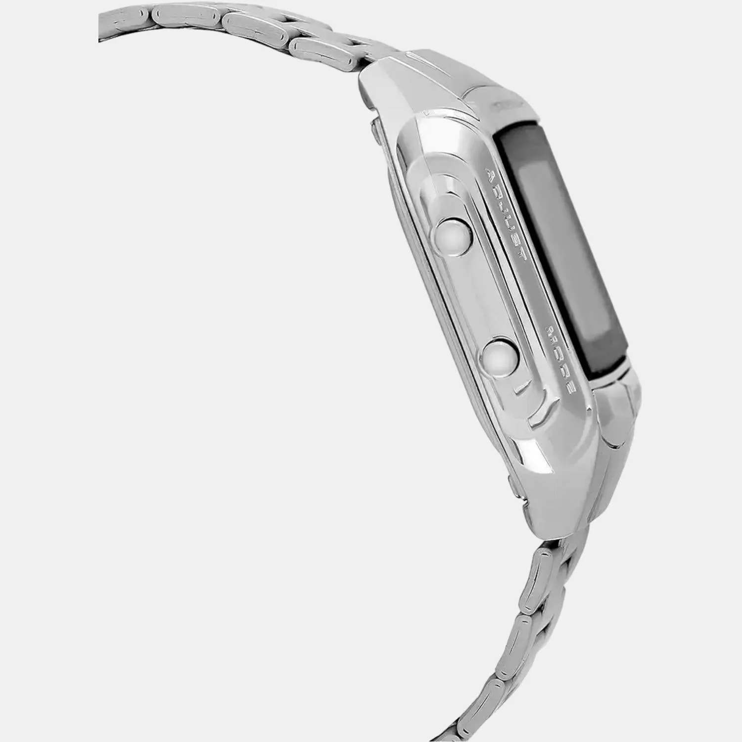 Vintage Silver Digital Unisex Stainless Steel Watch DB27 - DB-360-1ASDF
