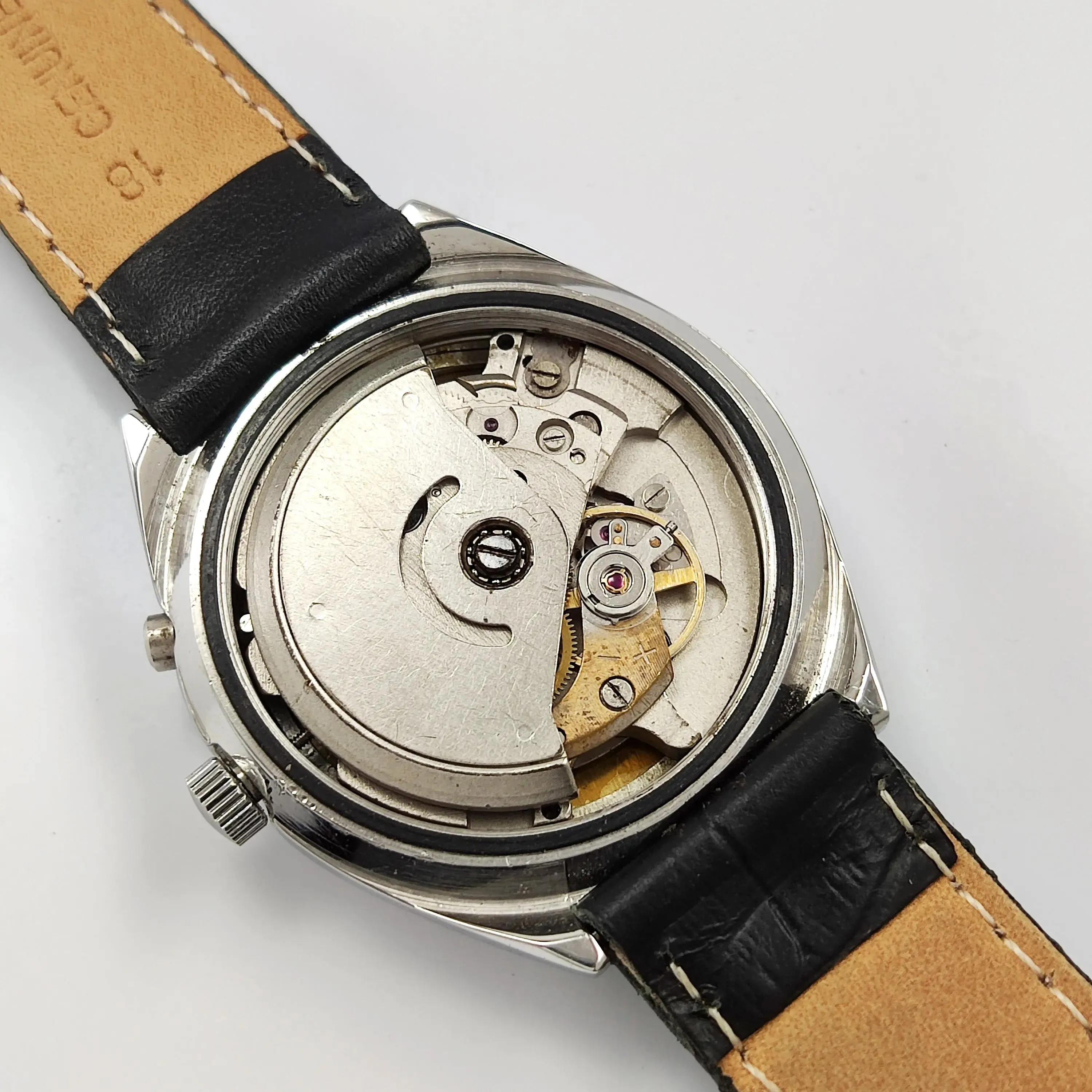 White Ricoh 21 Jewels R31 Day-Date Men's Watch
