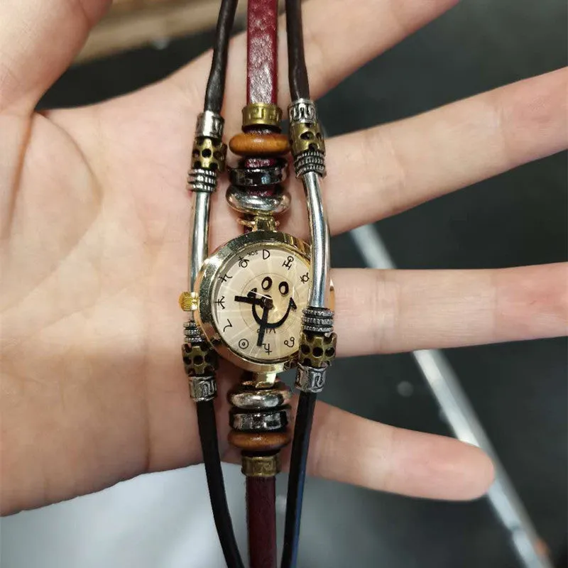 Wholesale Genuine Leather Strap Bracelet Watches