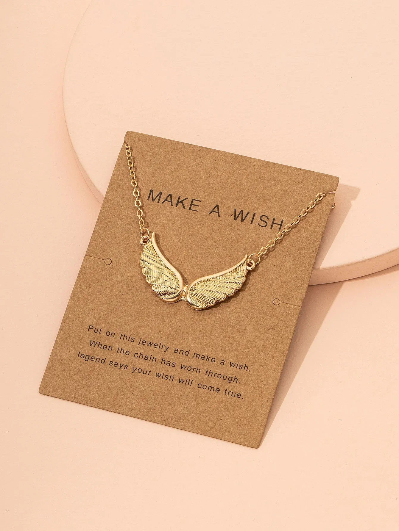 Wings Charm Necklace Jewelry for Women Gift for Her Necklace Accessories